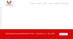 Desktop Screenshot of kauppatieteet.fi